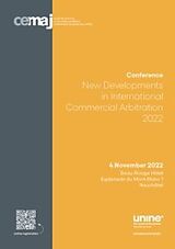 Kartonierter Einband New Developments in International Commercial Arbitration 2022 von 