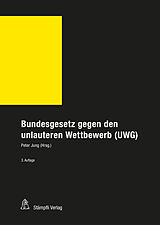 E-Book (pdf) Bundesgesetz gegen den unlauteren Wettbewerb (UWG) von 