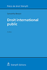Couverture cartonnée Droit international public de Samantha Besson