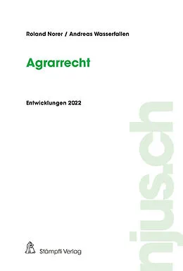 E-Book (pdf) Agrarrecht von Roland Norer, Andreas Wasserfallen