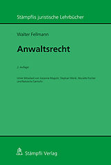 Fester Einband Anwaltsrecht von Walter Fellmann