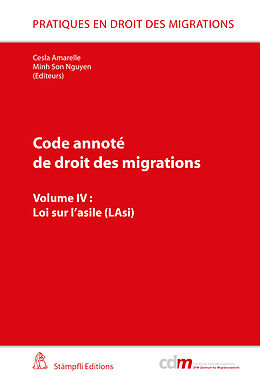 Couverture cartonnée Code annoté de droit des migrations: Loi sur l'asile (LAsi) de Cesla Amarelle