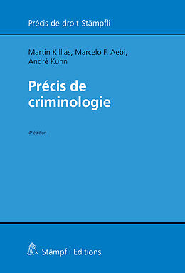 Kartonierter Einband Précis de criminologie von Martin Killias, Marcelo F. Aebi, André Kuhn