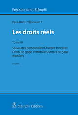 Kartonierter Einband Les droits réels von Paul-Henri Steinauer