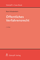 E-Book (pdf) Öffentliches Verfahrensrecht von René Wiederkehr