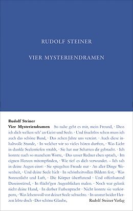 Fester Einband Vier Mysteriendramen von Rudolf Steiner, Ralf Machunze