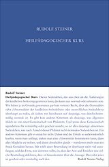 Fester Einband Heilpädagogischer Kurs von Rudolf Steiner