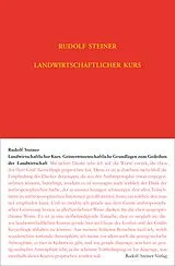 Fester Einband Landwirtschaftlicher Kurs von Rudolf Steiner