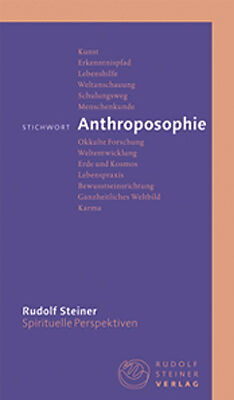 Paperback Stichwort Anthroposophie von Rudolf Steiner