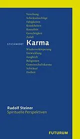 Kartonierter Einband (Kt) Stichwort Karma von Rudolf Steiner