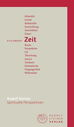 Kartonierter Einband Stichwort Zeit von Rudolf Steiner