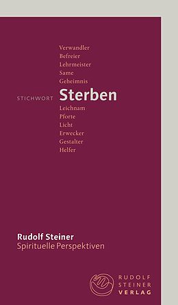 Kartonierter Einband Stichwort Sterben von Rudolf Steiner