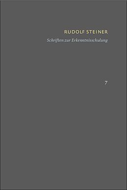 Fester Einband Schriften zur Erkenntnisschulung von Rudolf Steiner