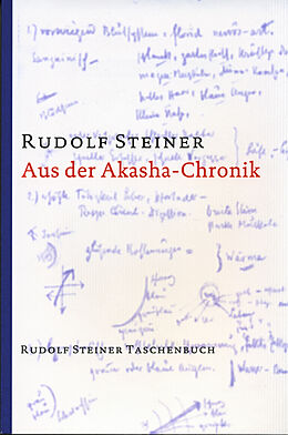 Kartonierter Einband Aus der Akasha-Chronik von Rudolf Steiner
