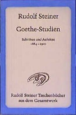 Couverture cartonnée Goethe-Studien de Rudolf Steiner