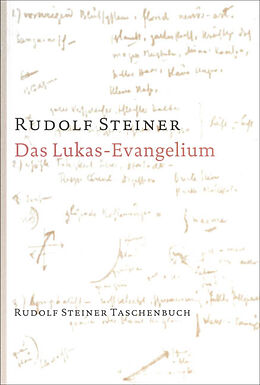 Couverture cartonnée Das Lukas-Evangelium de Rudolf Steiner