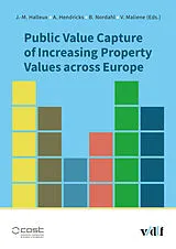 Kartonierter Einband Public Value Capture of Increasing Property Values across Europe von 
