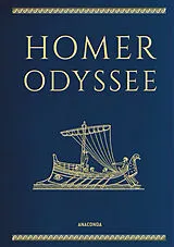 Leder-Einband Homer, Odyssee von Homer