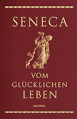 Leder-Einband Seneca, Vom glücklichen Leben von Seneca