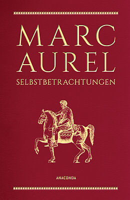 Leder-Einband Marc Aurel, Selbstbetrachtungen von Marc Aurel
