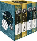 Fester Einband Friedrich Nietzsche, Werke in vier Bänden (Menschliches, Allzu Menschliches - Also sprach Zarathustra - Jenseits von Gut und Böse - Götzendämmerung/Der Antichrist/Ecce Homo) (4 Bände im Schuber) von Friedrich Nietzsche