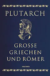 Leder-Einband Große Griechen und Römer von Plutarch