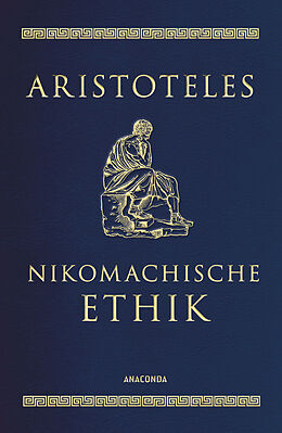 Couverture en cuir Nikomachische Ethik de Aristoteles