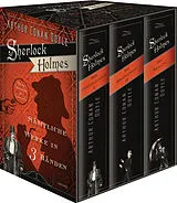 Fester Einband Sherlock Holmes - Sämtliche Werke in 3 Bänden (Die Erzählungen I, Die Erzählungen II, Die Romane) (3 Bände im Schuber) von Arthur Conan Doyle