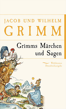 Fester Einband Grimms Märchen und Sagen von Jacob und Wilhelm Grimm