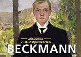 Kartonierter Einband Postkarten-Set Max Beckmann von Max Beckmann