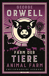 Kartonierter Einband Farm der Tiere / Animal Farm von George Orwell
