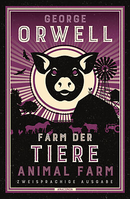 Couverture cartonnée Farm der Tiere / Animal Farm de George Orwell