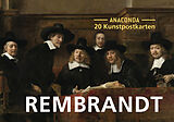 Kartonierter Einband Postkarten-Set Rembrandt von Rembrandt