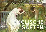 Kartonierter Einband Postkarten-Set Englische Gärten von 