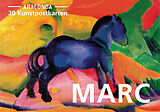 Kartonierter Einband Postkarten-Set Franz Marc von Franz Marc