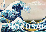 Kartonierter Einband Postkarten-Set Katsushika Hokusai von 