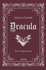 Leder-Einband Dracula. Ein Vampirroman von Bram Stoker