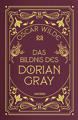 Leder-Einband Oscar Wilde, Das Bildnis des Dorian Gray. Gebunden In Cabra-Leder mit Goldprägung von Oscar Wilde