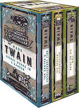 Kartonierter Einband Mark Twain, Grosse Werke in 3 Bänden im Schmuck-Schuber von Mark Twain