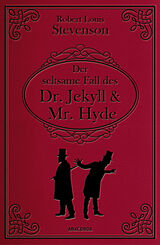 Leder-Einband Der seltsame Fall des Dr. Jekyll und Mr. Hyde. Gebunden in Cabra-Leder von Robert Louis Stevenson