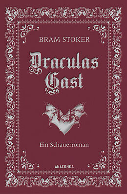 Leder-Einband Draculas Gast. Ein Schauerroman mit dem ursprünglich 1. Kapitel von &quot;Dracula&quot; von Bram Stoker