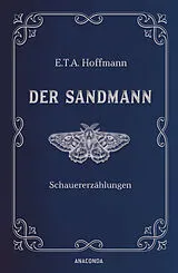 Leder-Einband Der Sandmann. Schauererzählungen. In Cabra-Leder gebunden. Mit Silberprägung von E.T.A. Hoffmann