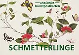 Kartonierter Einband Postkarten-Set Schmetterlinge von
