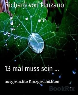 E-Book (epub) 13 mal muss sein ... von Richard von Lenzano
