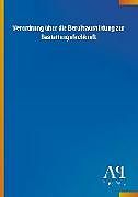 Kartonierter Einband Verordnung über die Berufsausbildung zur Bestattungsfachkraft von Antiphon Verlag