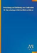 Kartonierter Einband Verordnung zur Einführung von Vordrucken für das arbeitsgerichtliche Mahnverfahren von Antiphon Verlag