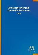 Kartonierter Einband Ausführungsverordnung zum Chemiewaffenübereinkommen von Antiphon Verlag