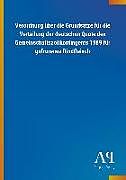 Kartonierter Einband Verordnung über die Grundsätze für die Verteilung der deutschen Quote des Gemeinschaftszollkontingents 1989 für gefrorenes Rindfleisch von Antiphon Verlag