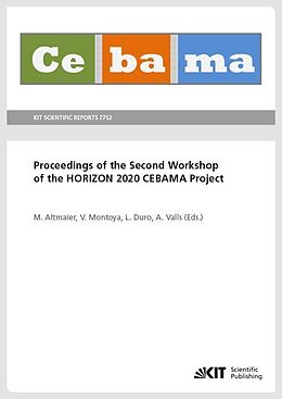Couverture cartonnée Proceedings of the Second Workshop of the HORIZON 2020 CEBAMA Project de 