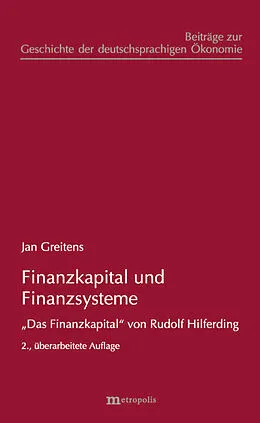 E-Book (pdf) Finanzkapital und Finanzsysteme von Jan-Pieter Greitens